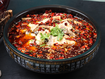 香辣水煮鱼，麻辣鲜香，一口入